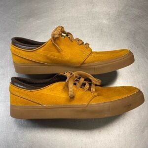 NIKE SB ZOOM STEFAN JANOSKI SKATE SHOES AR1575-779 BRONZE GUM MENS 10